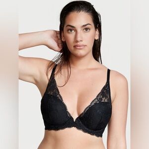 Elegant Black Lace Bra